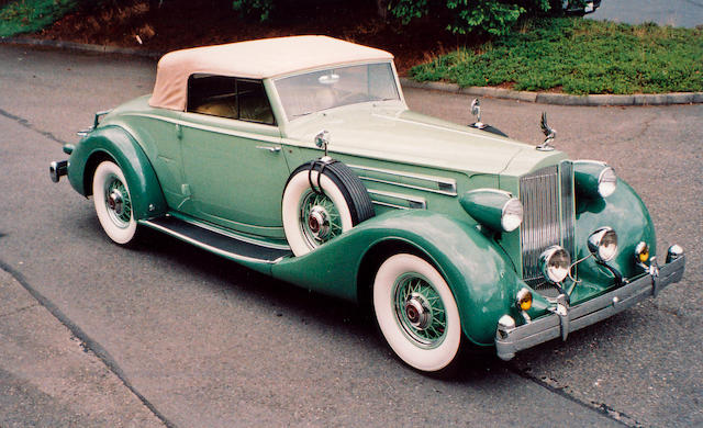 1935 Packard Series 1207 V-12 Convertible Coupe Roadster with Rumbleseat