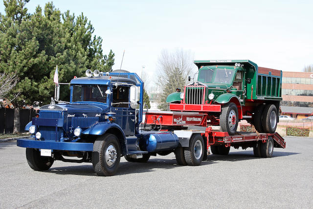 1940 Mack Tractor Chassis no. BMID1453 & 1974 Fruehauf 2LB Trailer