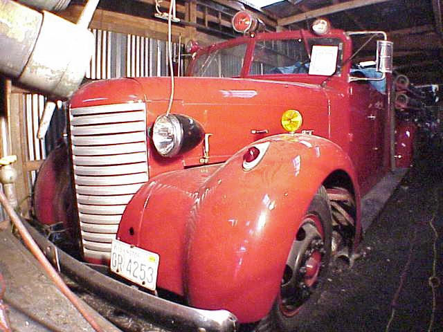 1946 Buffalo Open Cab Pumper Fire Truck
