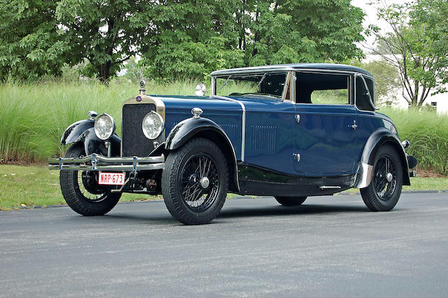 1929 Delage DMN Faux Cabriolet