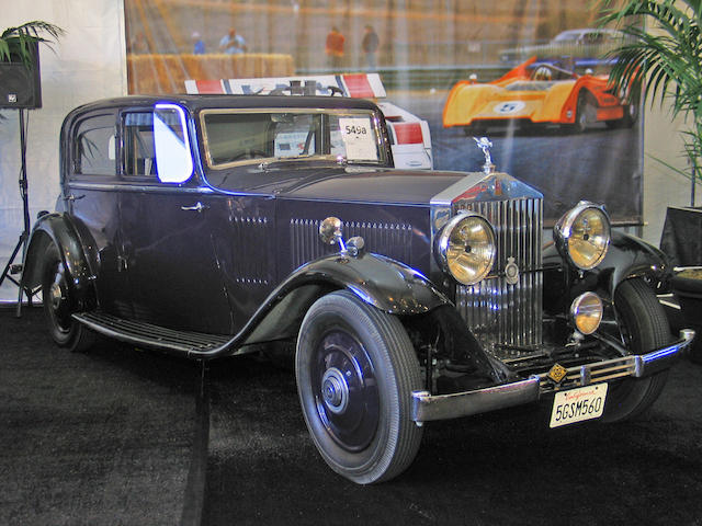 1932 Rolls-Royce 20/25 4-Door Sedan