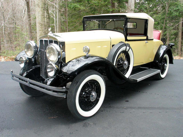 1929 Franklin Model 135 Convertible Coupe