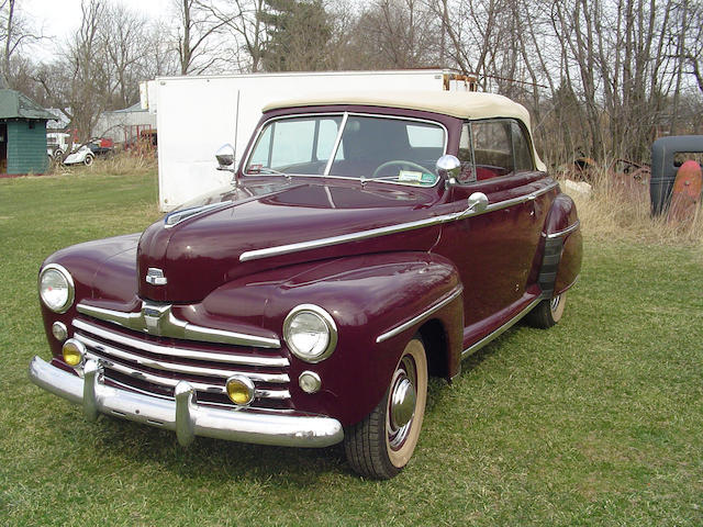 1947 Ford Deluxe V-8 Convertible Coupe