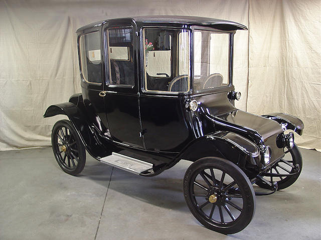 1914 Woods Tandem Drive Electric Brougham