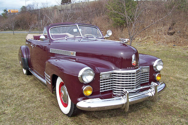1941 Cadillac Series 62 Convertible Sedan