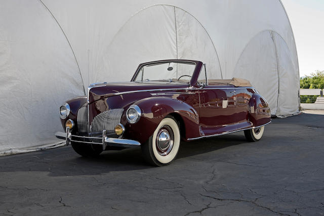 1940 Lincoln Zephyr Convertible Coupe