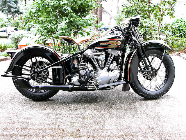 1937 Harley-Davidson 61ci Model EL ‘Knucklehead’