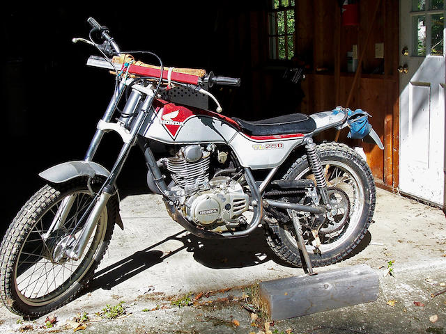c.1975 Honda TL250 Trials Motorcycle