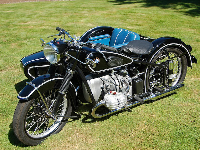 1952 BMW 594cc R67/2 Motorcycle Combination