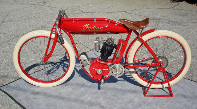 1912 Indian 4-Valve Single Racing Motorcycle