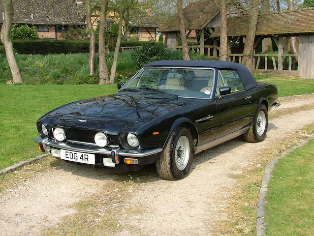 1986 Aston Martin V8 Volante Convertible