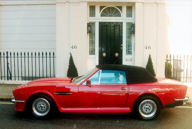 1985 Aston Martin V8 Vantage Volante Convertible