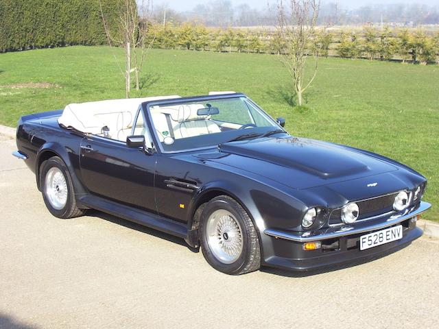 1989 Aston Martin V8 Vantage Volante ‘X Pack’ Convertible