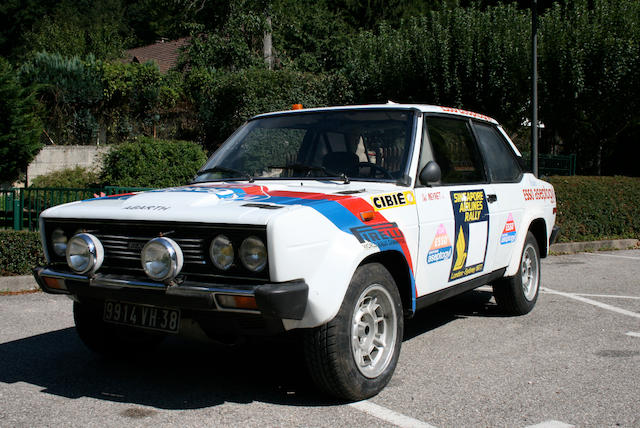 1977 Fiat Abarth 131 Diesel Competition Saloon