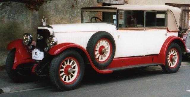 1925 Panhard et Levassor 35CV Model X42 Cabriolet
