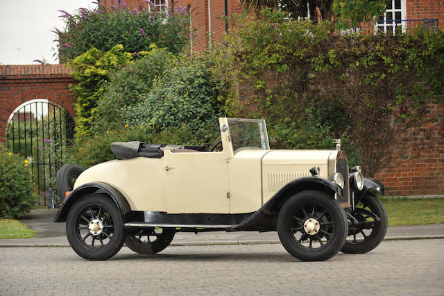 1927 Swift 10hp P-Type Convertible with Dickey