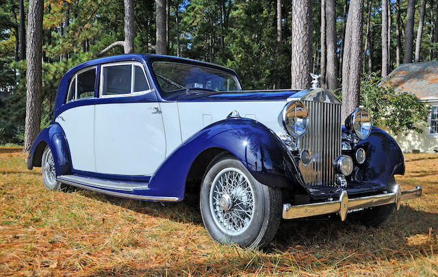 1938 Rolls-Royce 25/30hp Wraith 7-Passenger Limousine