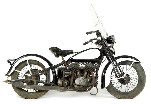 1936 Harley-Davidson 74ci VL Police Spec