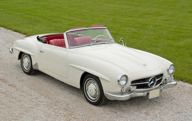 1961 Mercedes-Benz 190SL Roadster with hard top