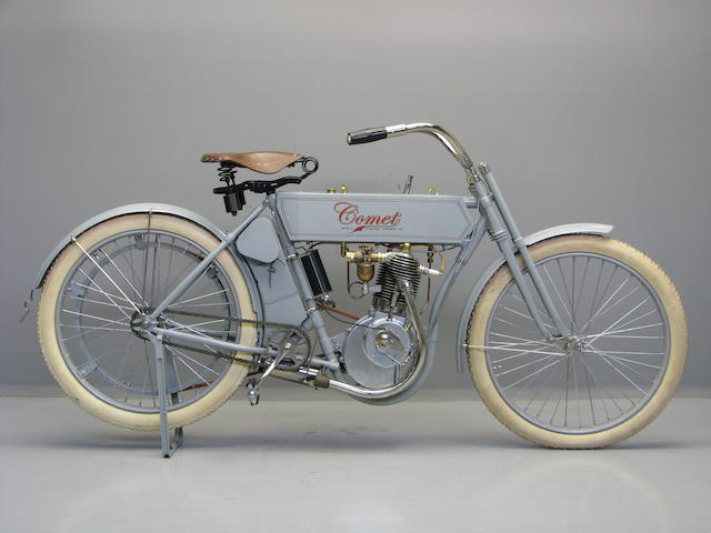 1910 Comet Motorcycle Re-creation