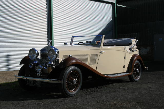 1934 Rolls-Royce 20/25hp Three-Position Owen Sedanca Coupé