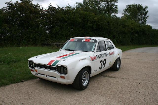 1972 Ford Escort Mk1 RS1600 2-Litre Fuel Injected Cosworth Race Saloon