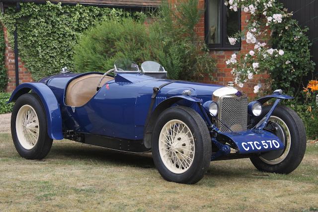 1928 Riley 9hp 1087cc 'Brooklands' Racing Two Seater