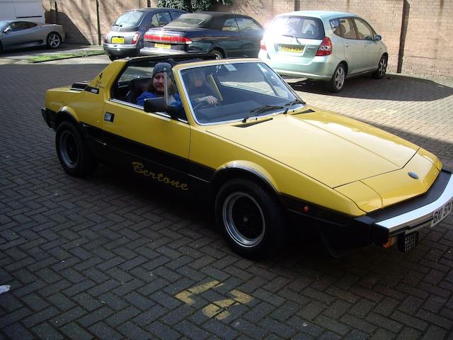 1983 Bertone/FIAT X1/9 1500 VS Coupé