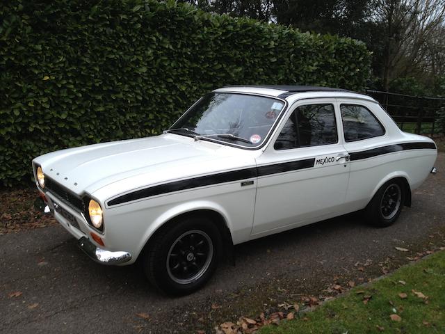 1971 Ford Escort RS1600 Mexico Sports Saloon