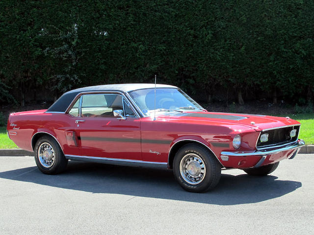 1968 Ford Mustang GT/CS 'California Special' Hardtop Coupé