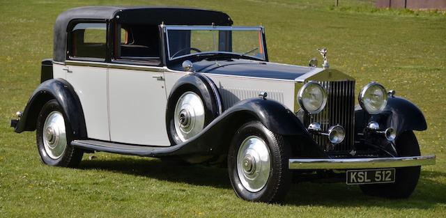 1933 Rolls-Royce Phantom II Continental Sedanca de Ville