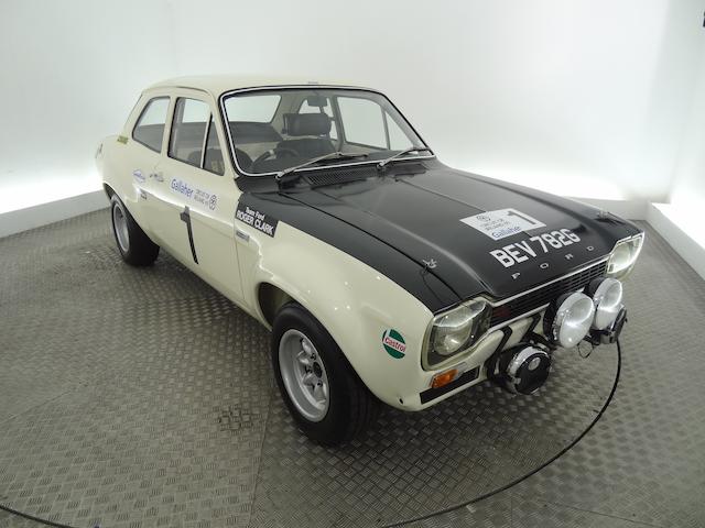 Ex-Works 1968 Ford Escort Twin Cam Mk1 Rally Saloon