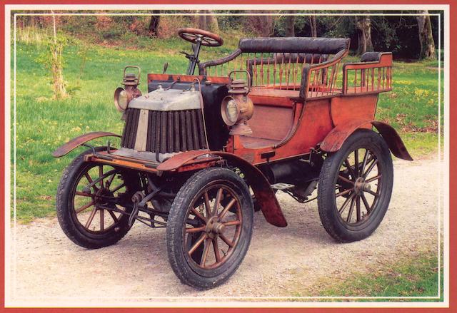 1900 Argyll 5hp Spindle Seat Rear Entrance Tonneau