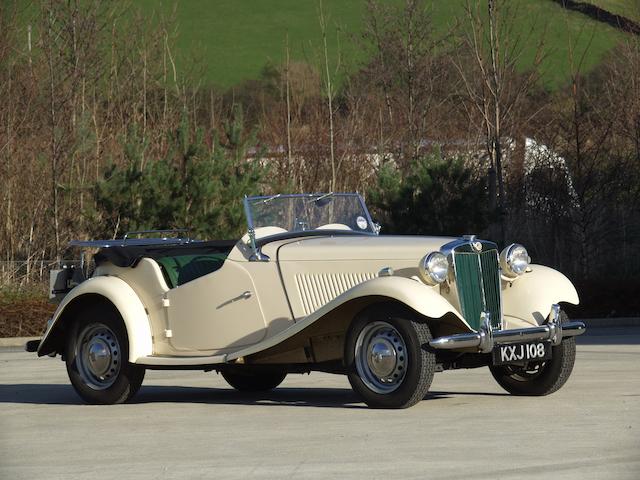 1950 MG TD 1,250cc Sports Two Seater