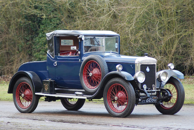 1927 Daimler 16/55hp Type L Doctor's Coupé with Dickey