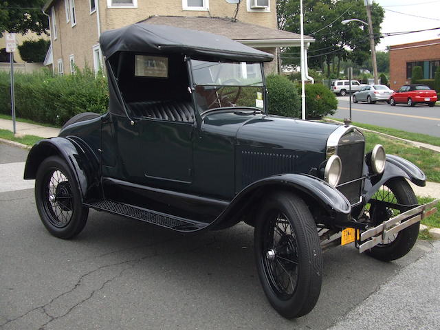 1925 Ford Model T 'Turtle Back' Roadster