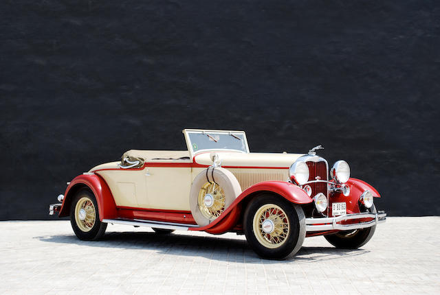 1931 Lincoln Model K Convertible Coupe with Rumble Seat