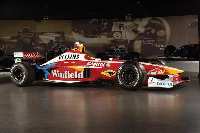 1999 Williams-Supertec Renault FW21 Formula 1 Racing Single-Seater
