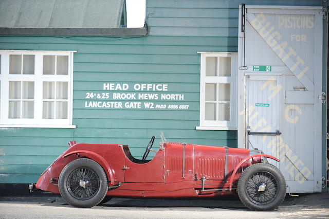 1930-31 Maserati Tipo 26 Sport Road Racing Four-Seater
