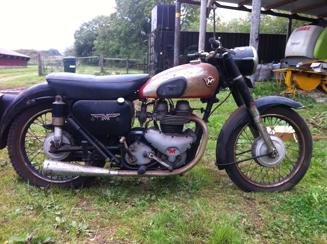 1956 Matchless 593cc Model G11 Project