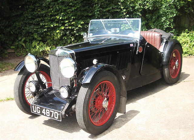 1933 MG J2 Sports Two-seater