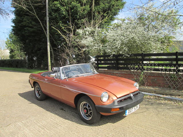 1980 MGB Limited Edition Roadster