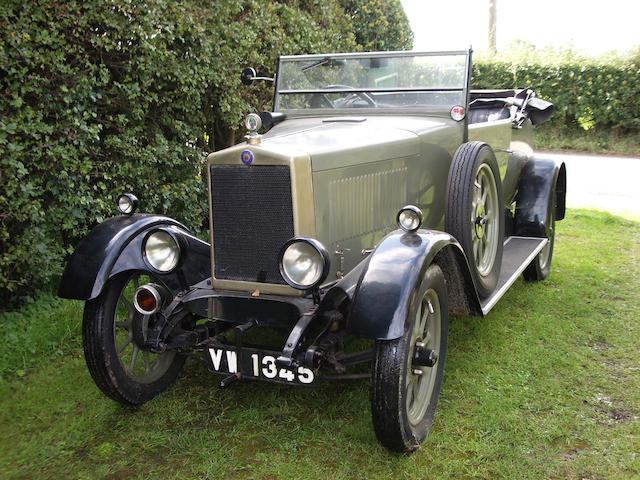 1927 Morris Cowley 11.9hp Two Seater and Dickey