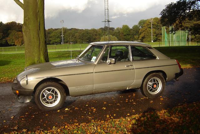 1981 MGB GT Limited Edition Coupé
