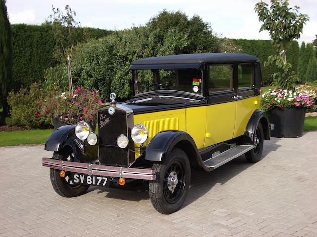 1929 Berliet 1.8 litre Super Six Saloon