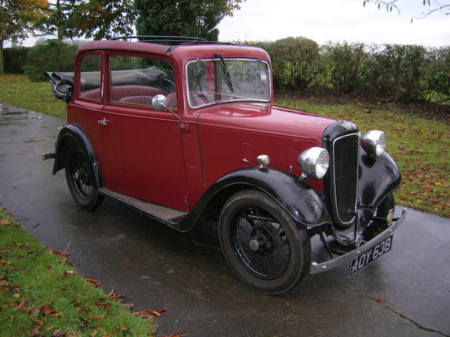 1935 Austin Seven Pearl Cabriolet