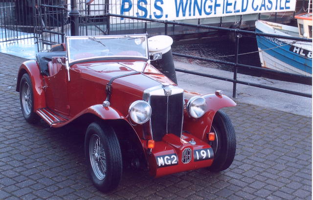 1933 MG K2 1,271cc Supercharged Magnette 