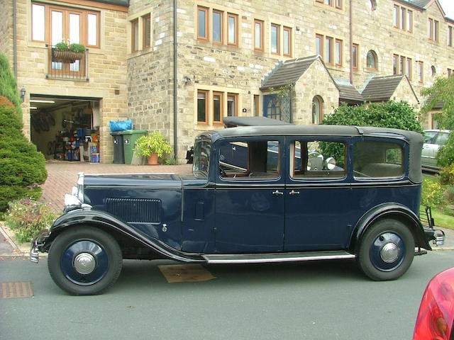 1932 Austin 20hp Ranelagh Landaulette