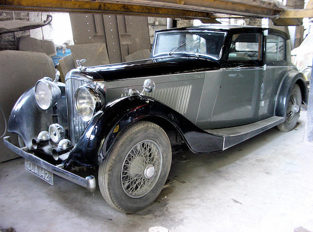 1935 Bentley 3 ½ litre Four Door Razor-edge 'Brougham'