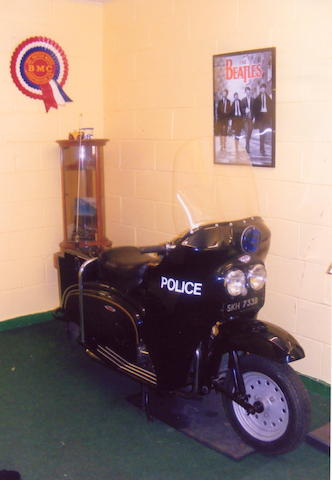 1964 DMW 249cc Deemster Police Motorcycle